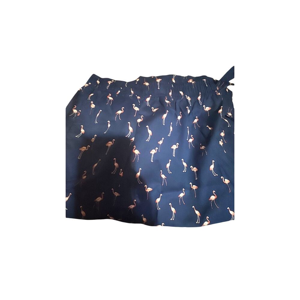 Men’s Sleep Shorts with flamingos on them Size 4XL